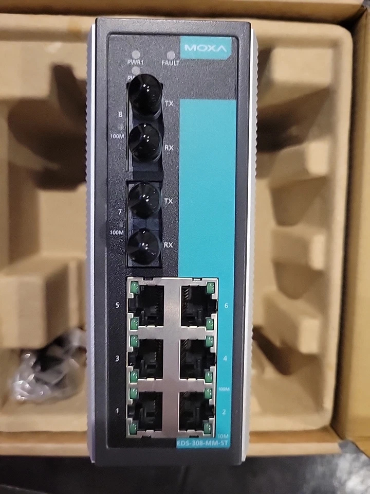 MOXA EDS-308-MM-ST Industrial Ethernet Switch Bangladesh