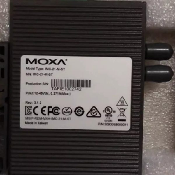 MOXA IMC-21-M-ST Ethernet to Fiber Media Converter Price in BD – Moxa Bangladesh