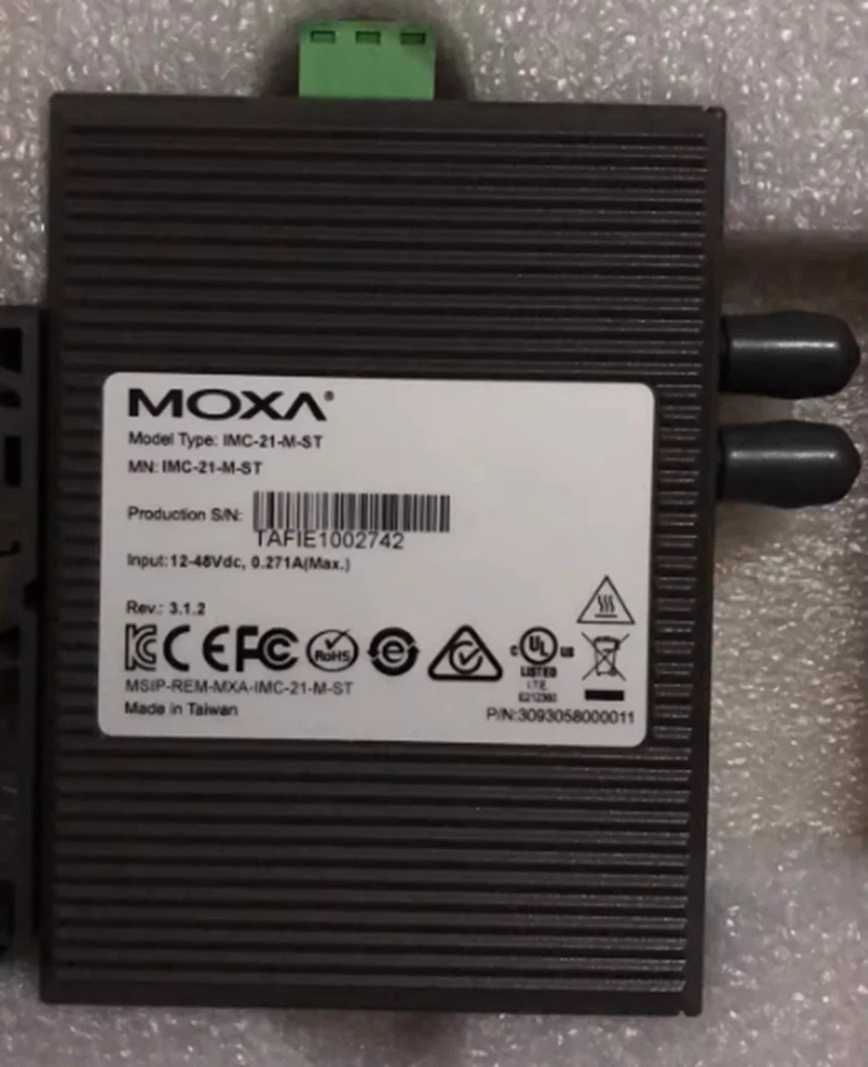MOXA IMC-21-M-ST Ethernet to Fiber Media Converter Price in BD – Moxa Bangladesh