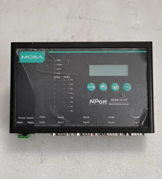 Image of MOXA NPort 5650-8-DT RS232/422/485 Device Server
