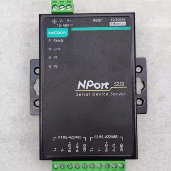 MOXA NPort 5232 2 Port RS422/485 Ethernet Device Server Bangladesh