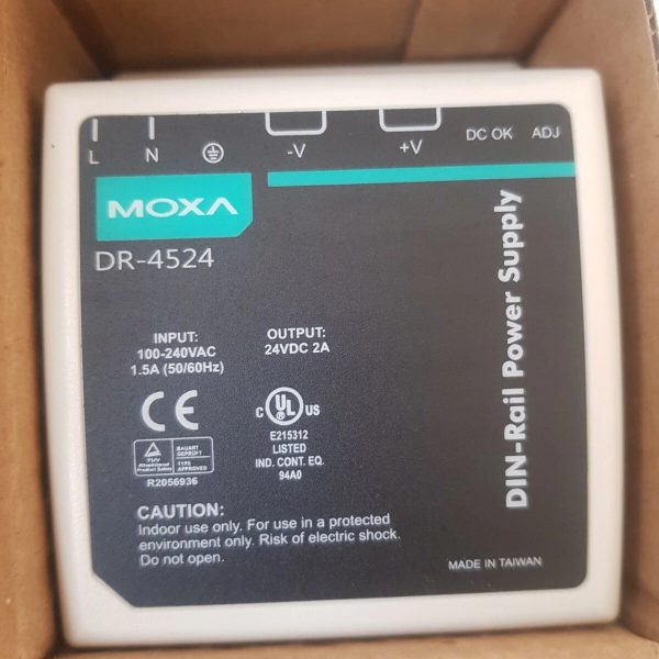 Moxa DR-4524 DIN-Rail Power Supply