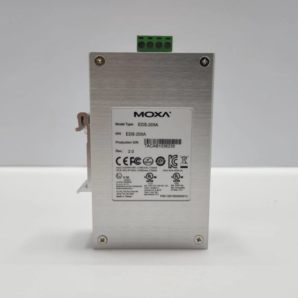 Image of Moxa EDS-205A 5-Port Unmanaged Ethernet Switch