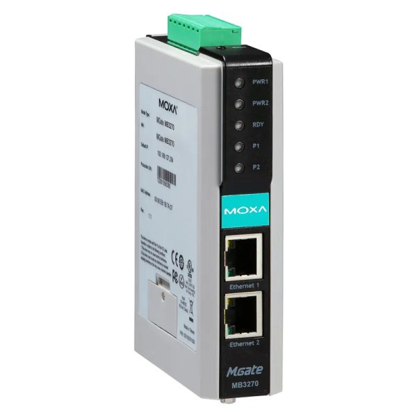 Image Moxa MGATE MB3270-T Serial-To-Ethernet Modbus Gateway
