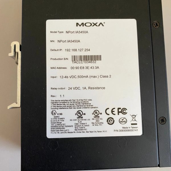 Moxa NPort IA5450A Serial Device Server Price in BD