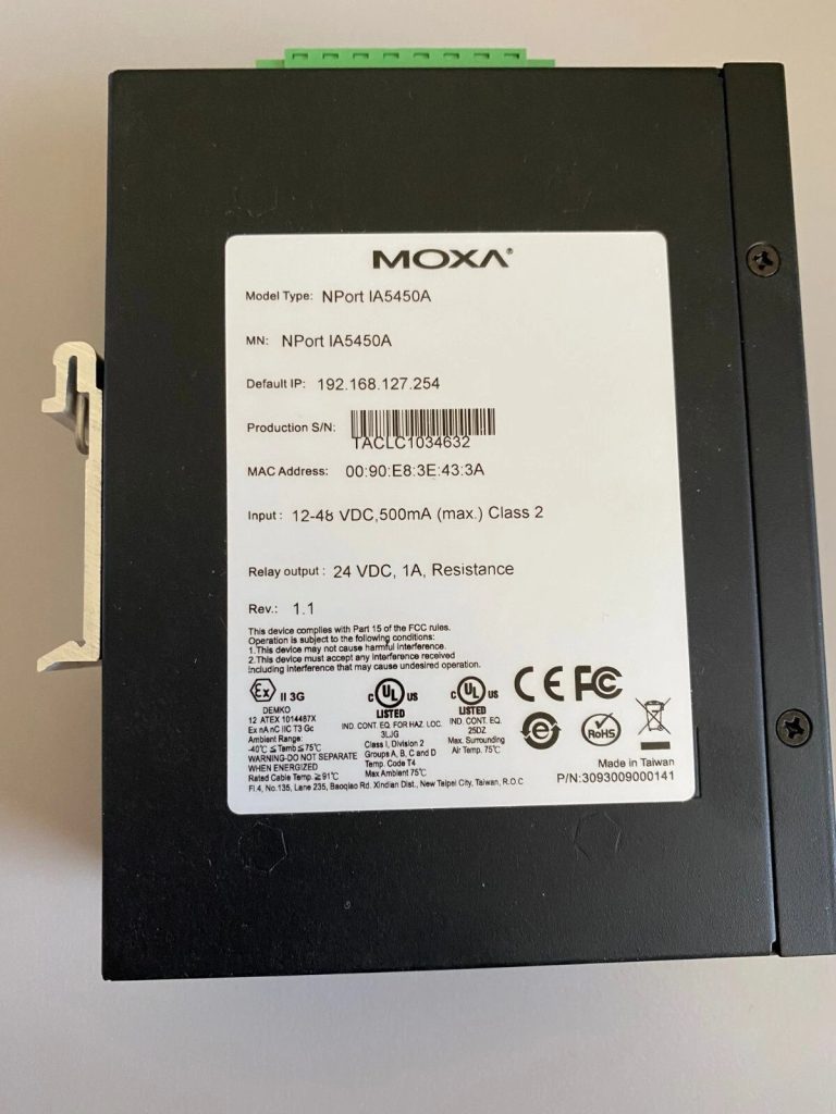 Moxa NPort IA5450A Serial Device Server Price in BD
