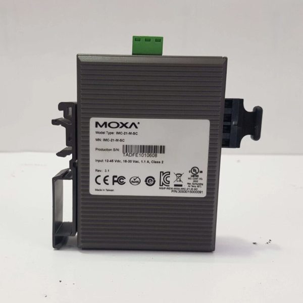 MOXA IMC-21-M-SC Ethernet-To-Fiber Media Converter Price in BD