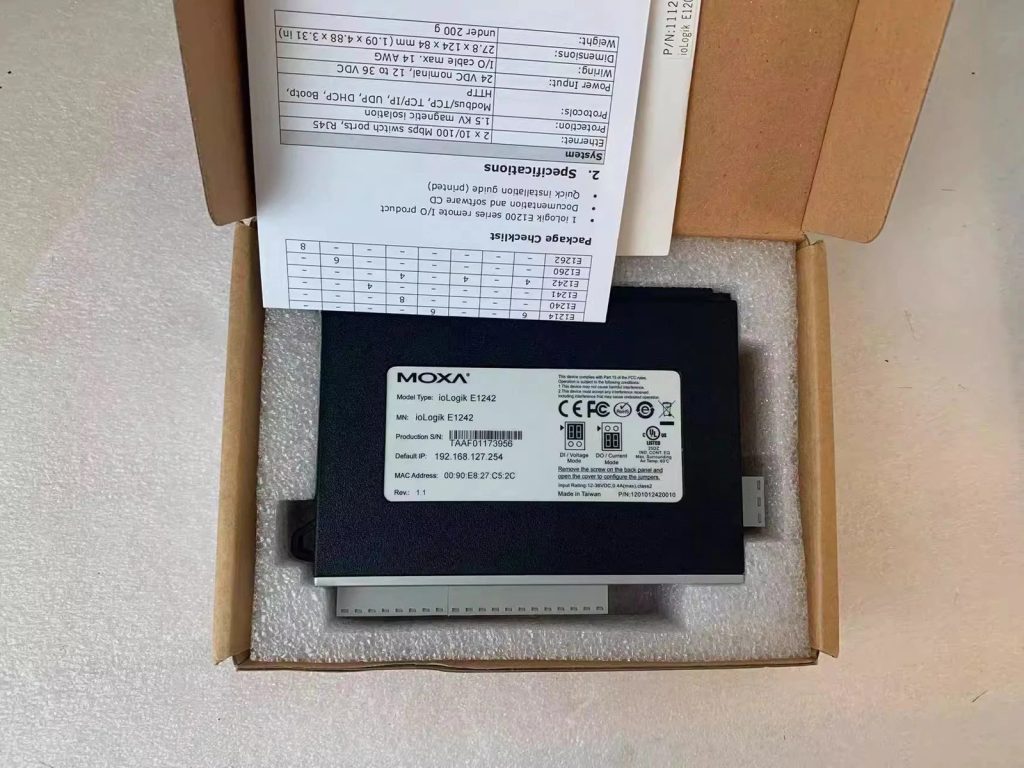 MOXA ioLogik E1242 Remote Ethernet Distributed I/O Module Price in BD