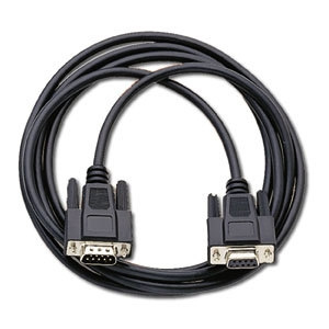 Image of Moxa CBL-F9M9-150 DB9F to DB9M RS-232 Serial Cable