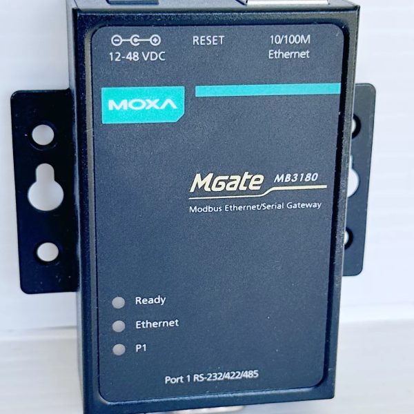 Moxa MGate MB3180 Single Port Modbus Gateway