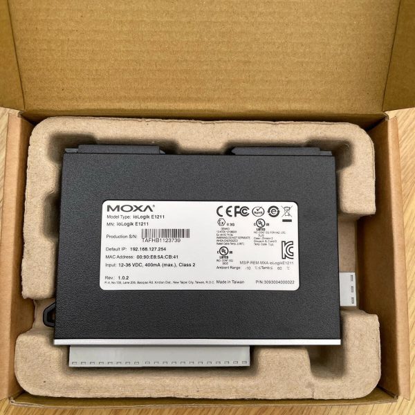 Moxa ioLogik E1211 Industrial Digital I/O Module